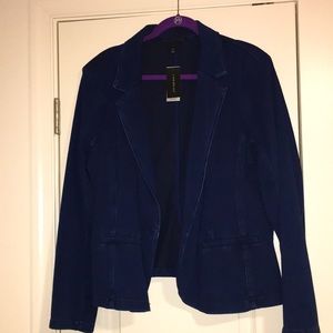Lane Bryant Denim Blazer